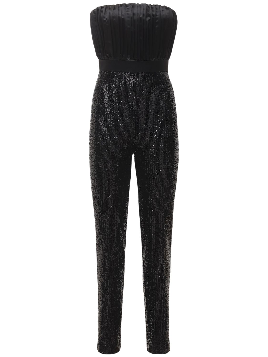 Jumpsuit Mit Pailletten Und Bustier