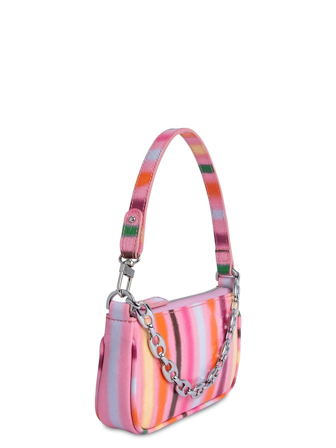 Rachel pink spray print leather bag, Designer Collection