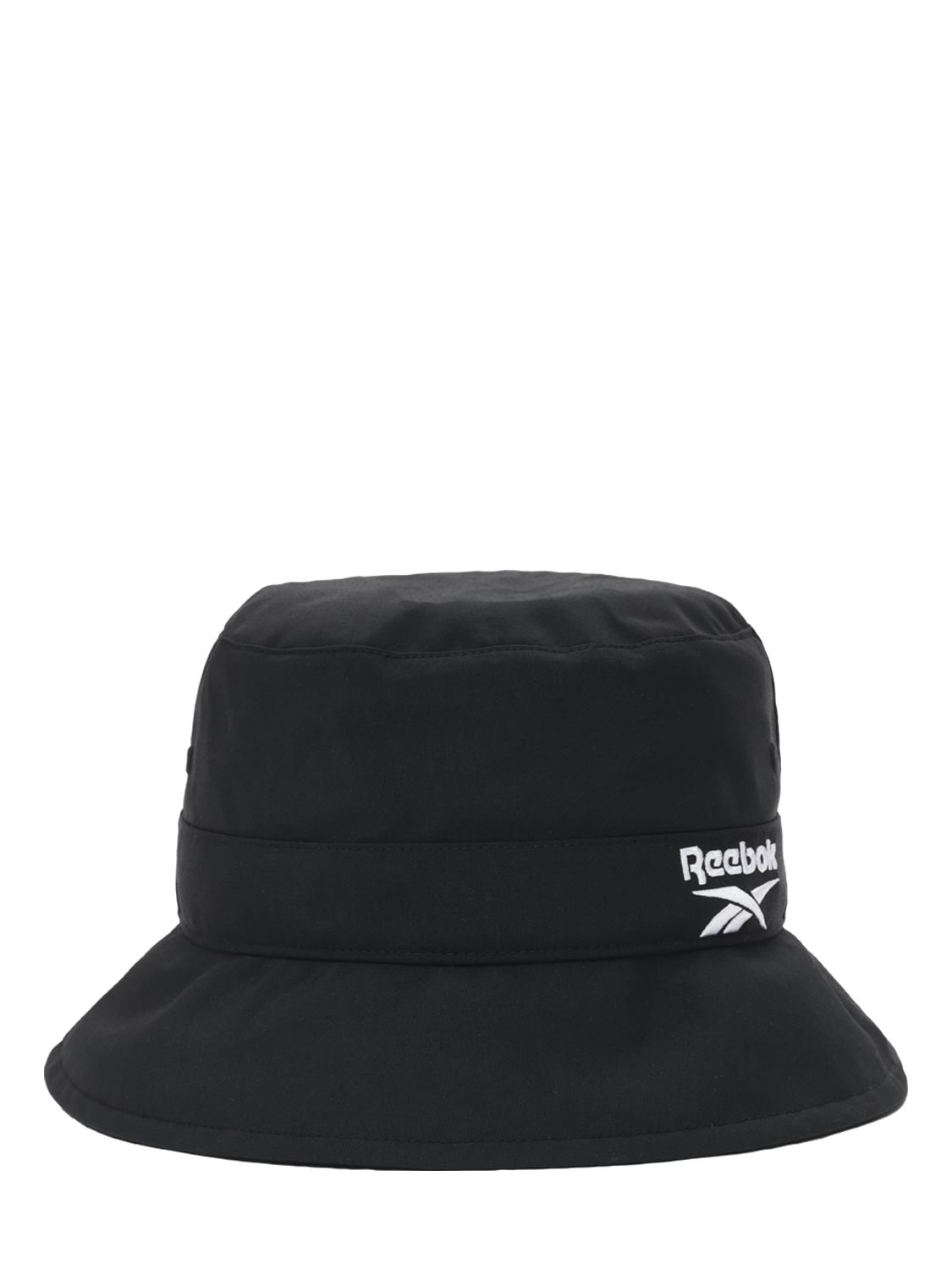 Reebok Vector Logo Bucket Hat In Black