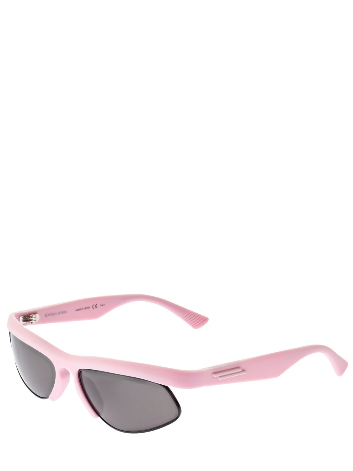 Bottega Veneta Acetate Sporty Oval Sunglasses