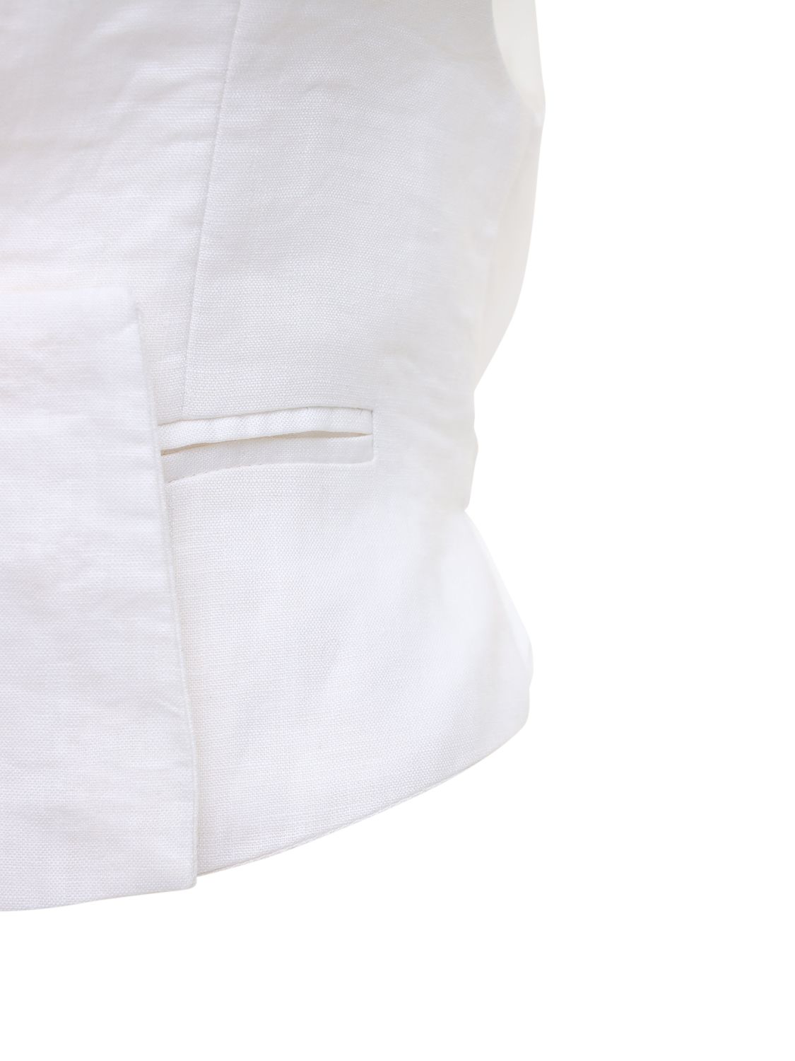 ACHEVAL PAMPA GARDEL LINEN VEST