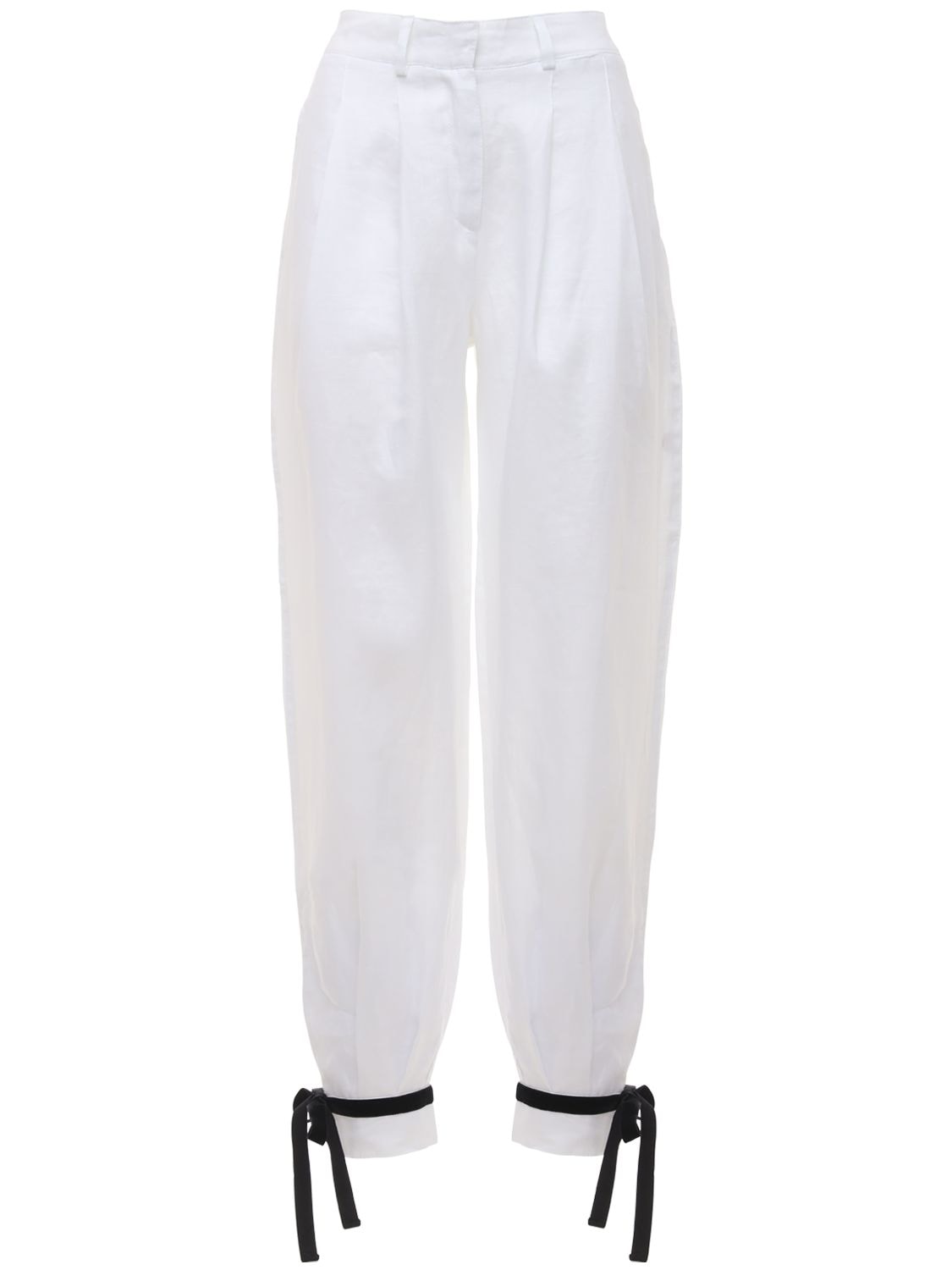 Acheval Pampa Dulce Linen Pants In White
