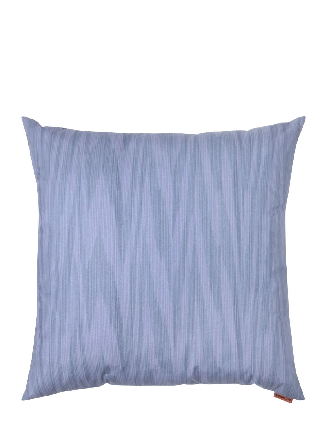 Missoni Angie Cotton Cushion In Blue