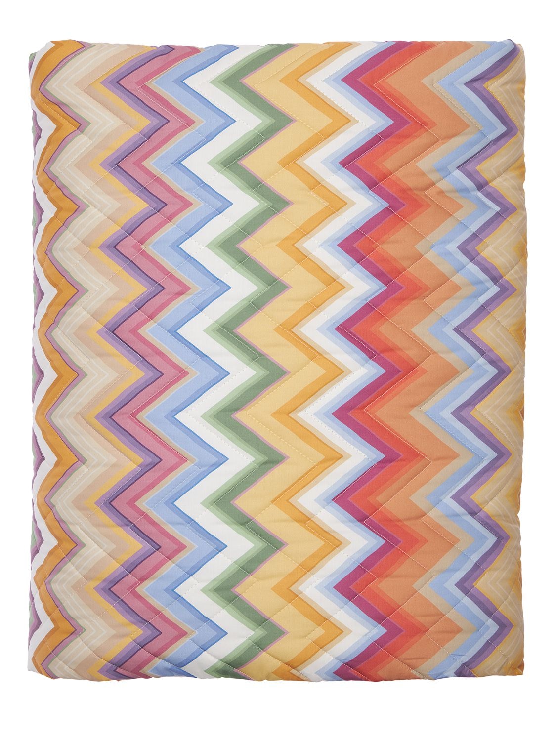 Missoni Andres Cotton Quilted Cover In Multicolor
