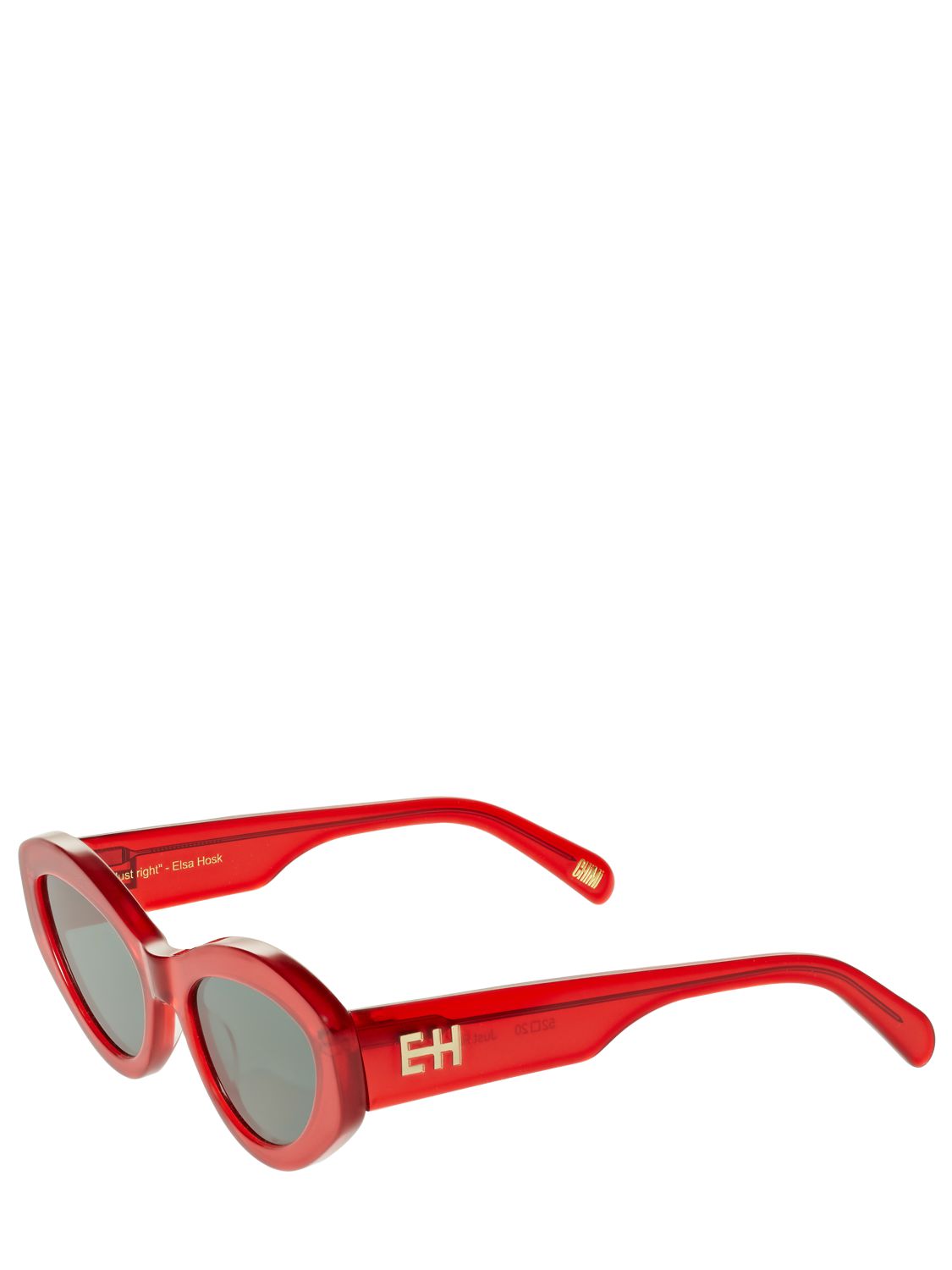 CHIMI ELSA HOSK JUST RIGHT ACETATE SUNGLASSES