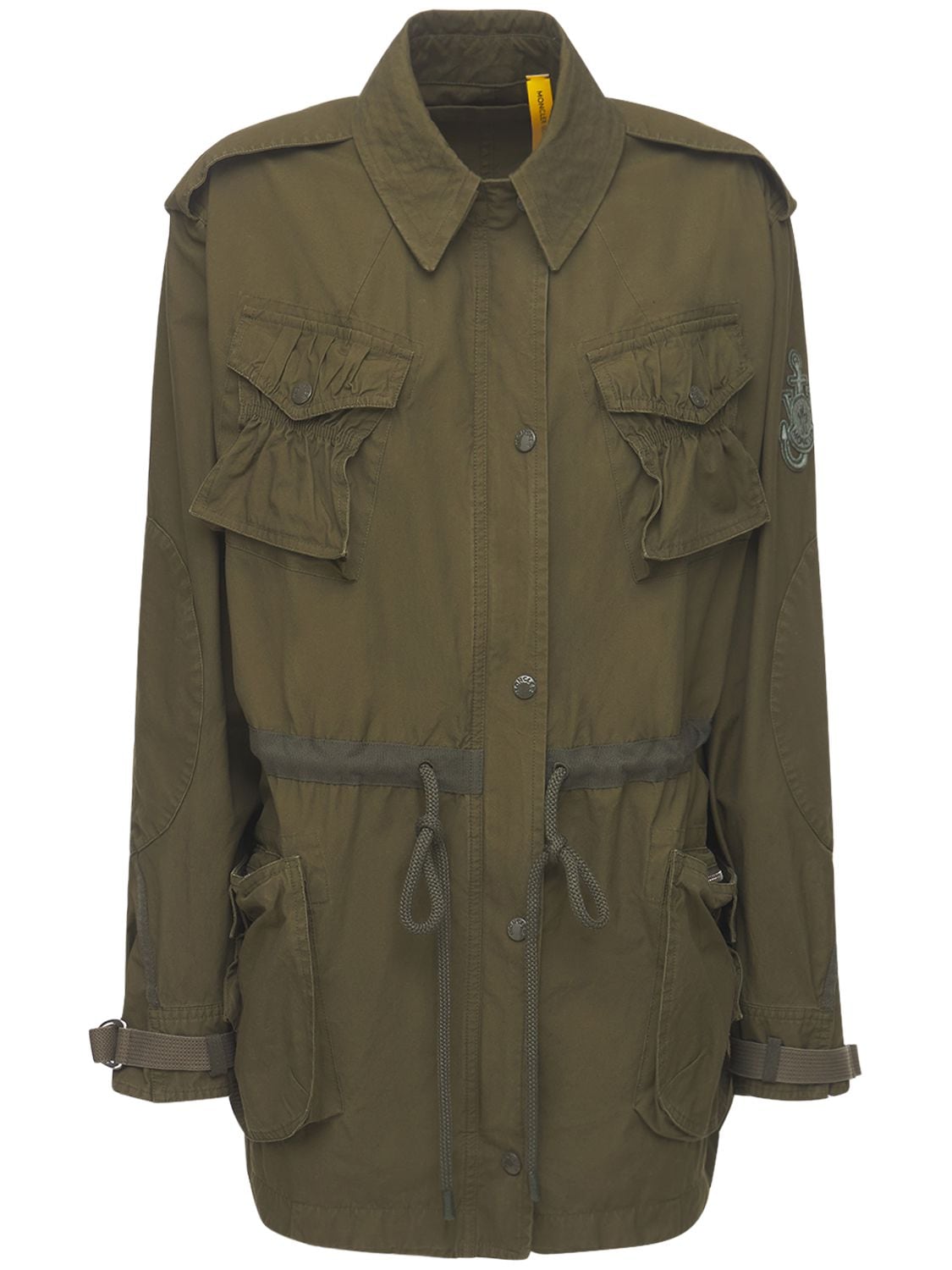 Moncler Genius Jw Anderson Kynance Field Jacket In Olive Green | ModeSens