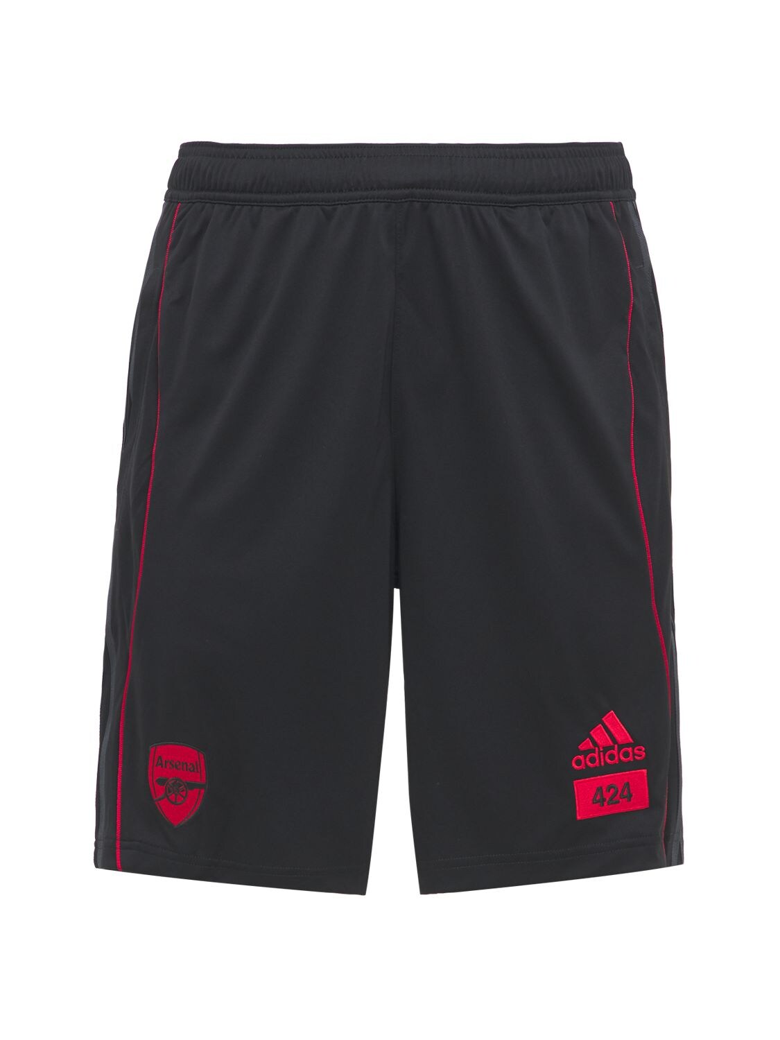 Adidas Originals Statement Afc X 424 Shorts In Black