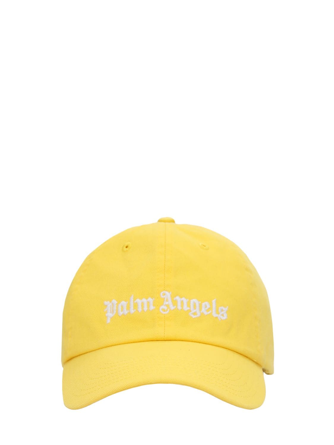 PALM ANGELS LOGO棉质帆布棒球帽,73IXGG002-MTGWMQ2