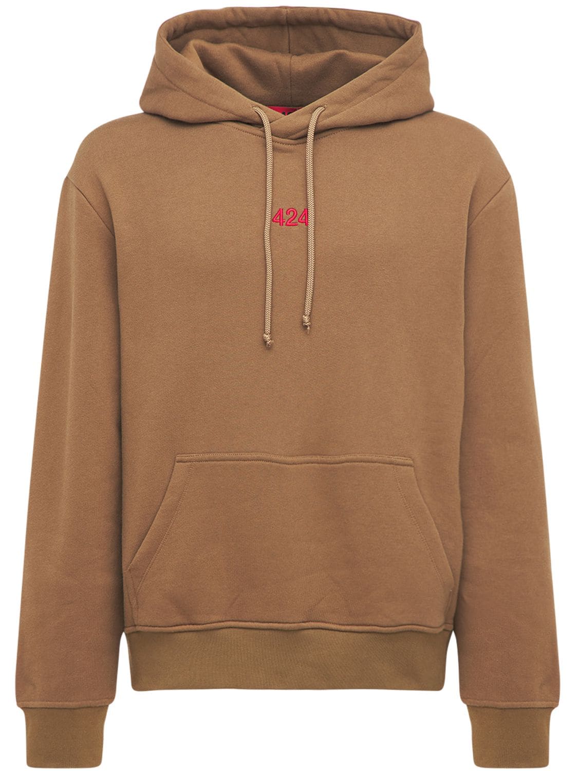 424 COTTON HOODIE W/ EMBROIDERED LOGO