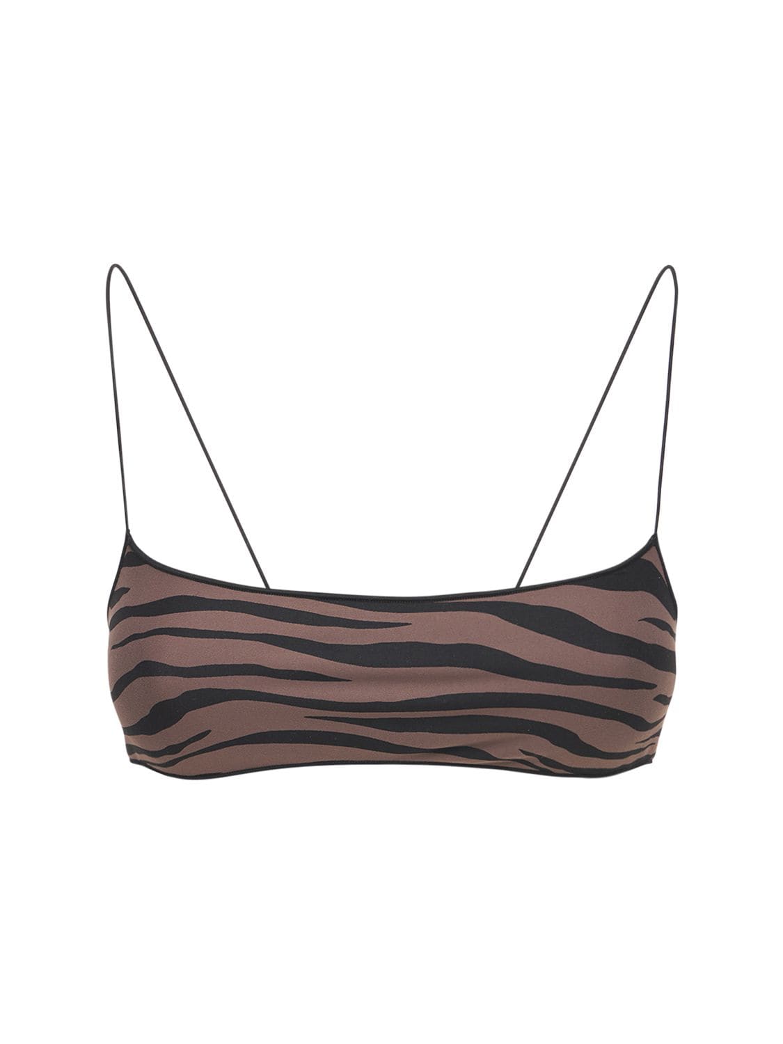 Image of C Bralette Printed Bikini Top