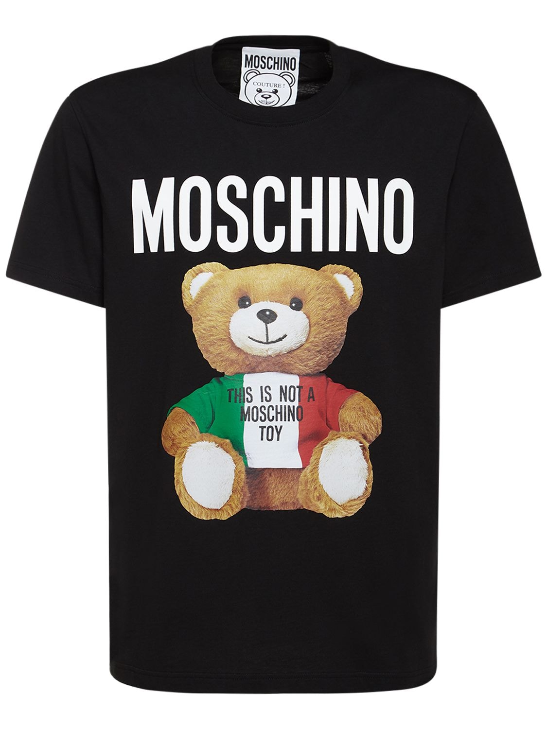 moschino 三色泰迪熊印花棉质t恤 73ixh4004