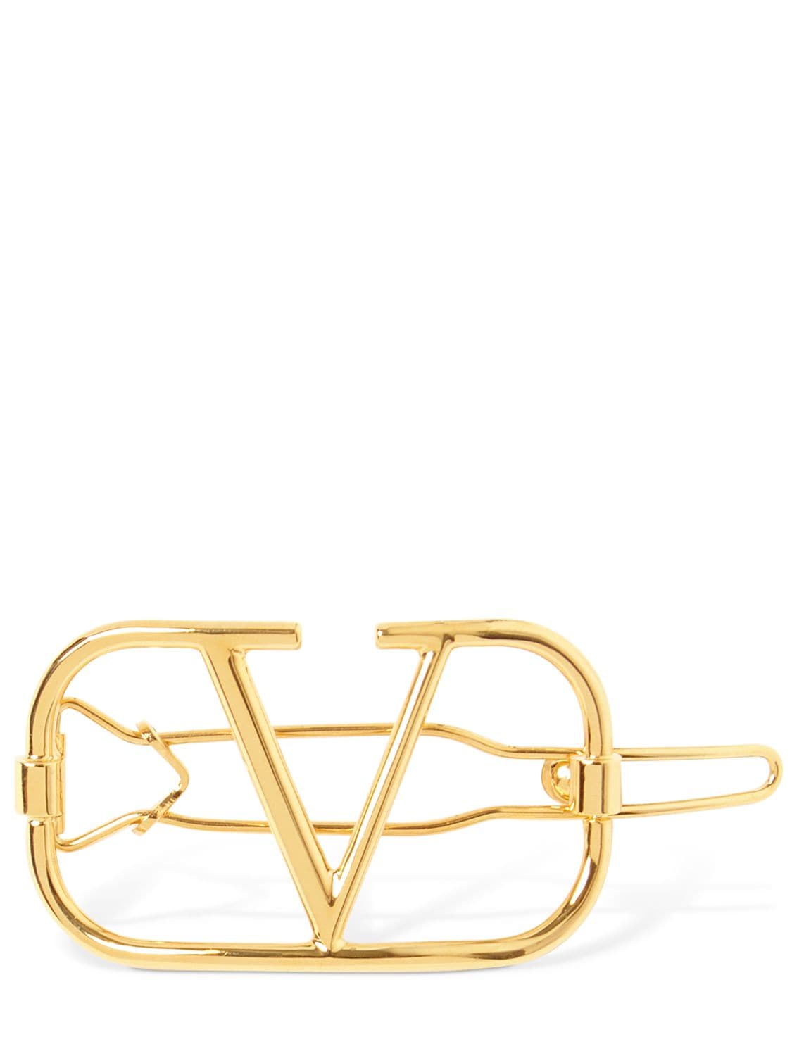 Valentino Garavani VLogo Signature hairclips - Gold