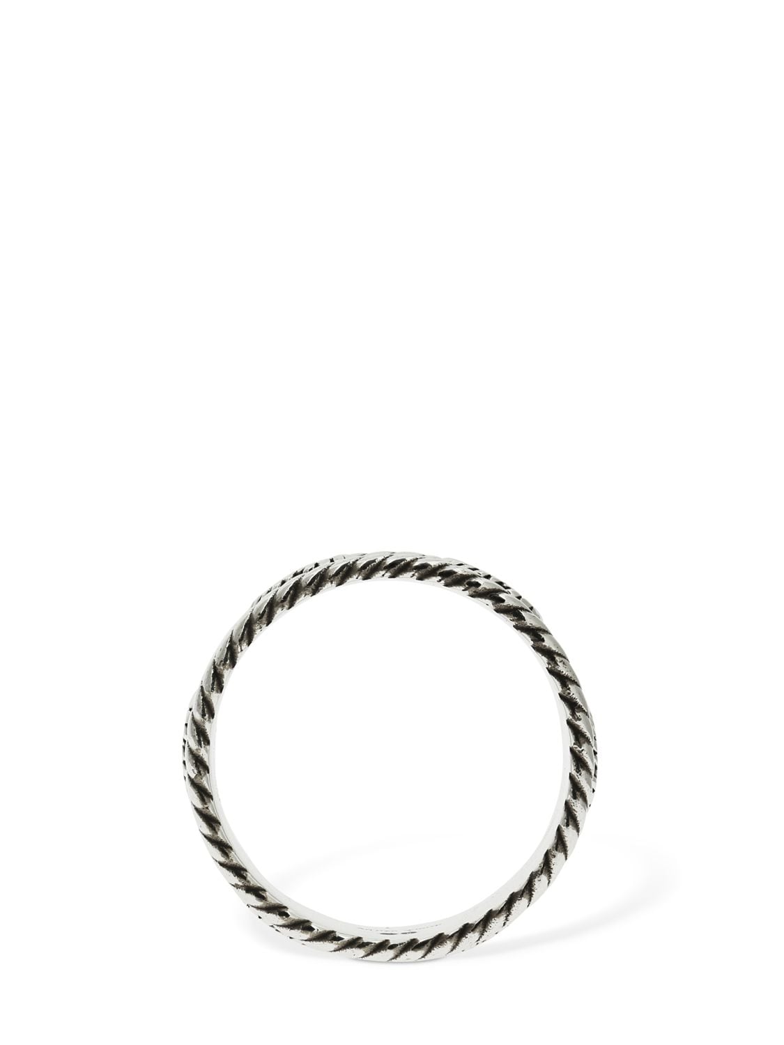 9毫米”GG BRAIDED MARMONT”厚圈戒指