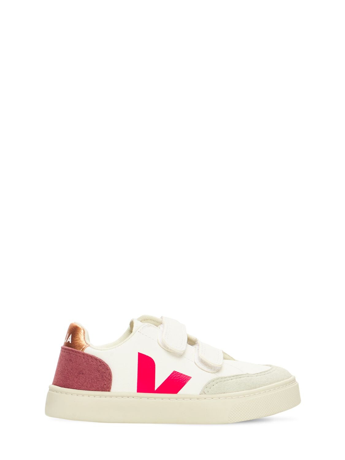 Veja Kids Sneakers Small V-12 Extra White Multico Dried Petale For Girls