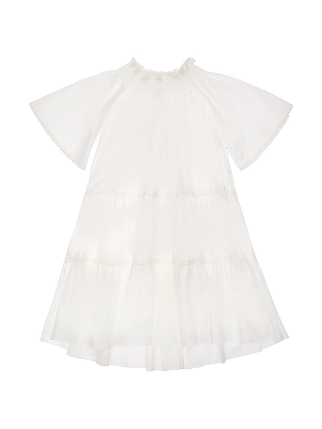 Maxikleid Aus Baumwollpopeline