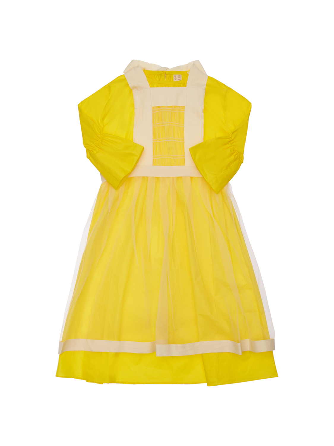 Verziertes Kleid Aus Baumwollpopeline