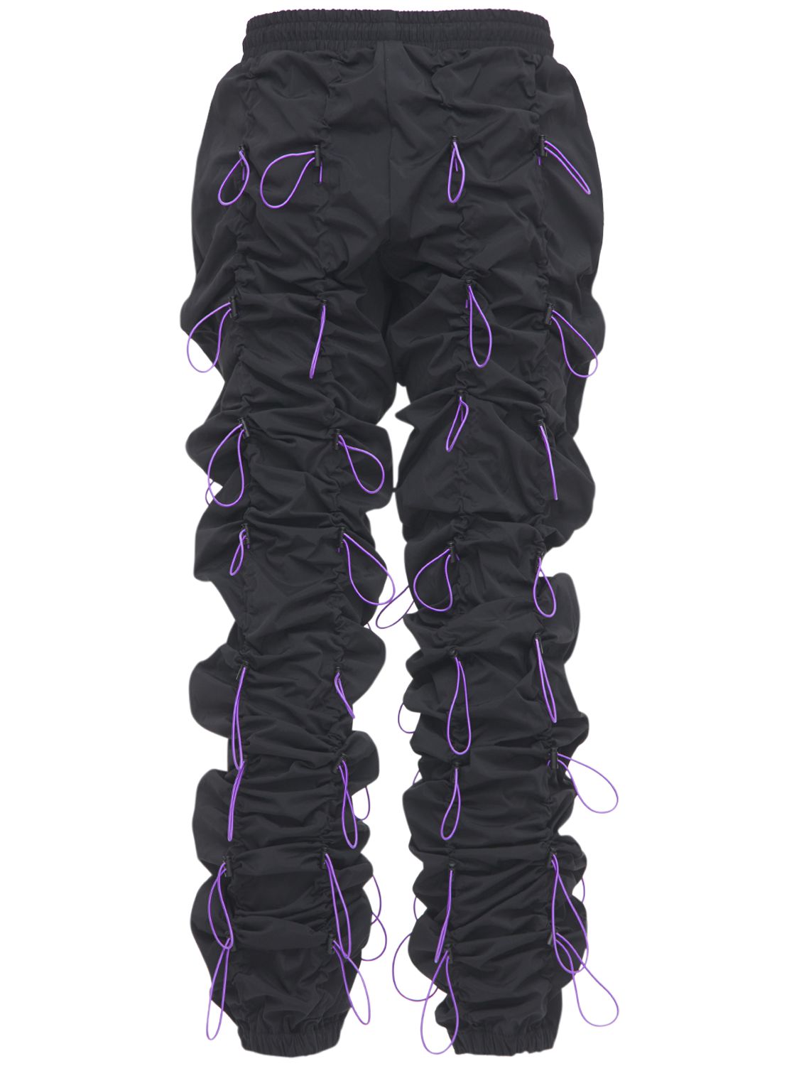 99PERCENTIS BLACK & PURPLE GOBCHANG PANTS
