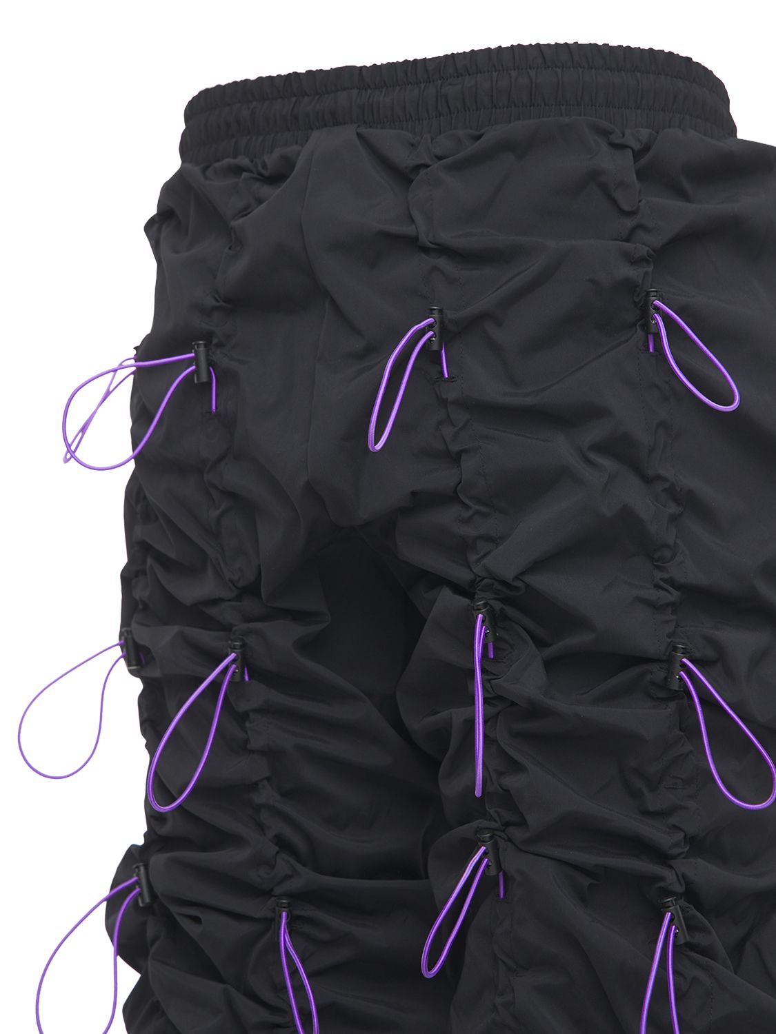 99PERCENTIS BLACK & PURPLE GOBCHANG PANTS