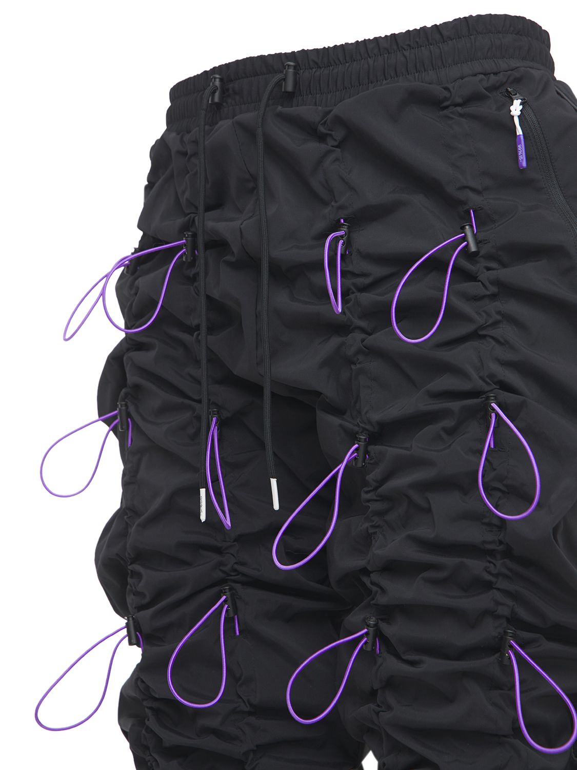 99PERCENTIS BLACK & PURPLE GOBCHANG PANTS