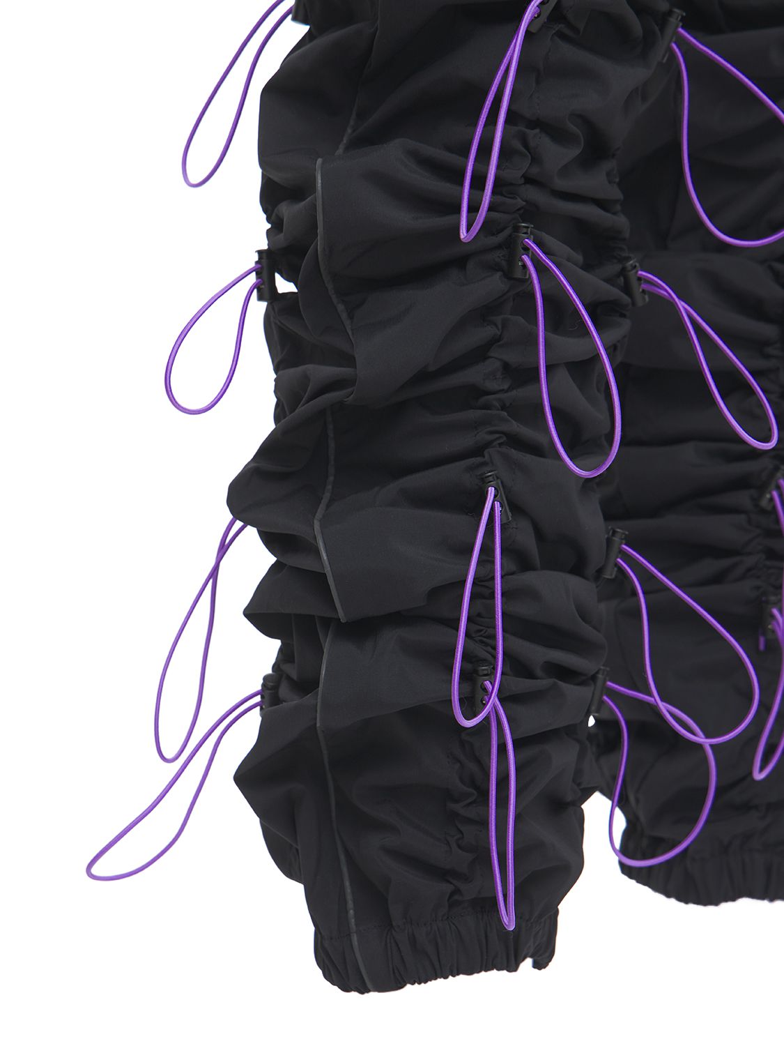 99PERCENTIS BLACK & PURPLE GOBCHANG PANTS