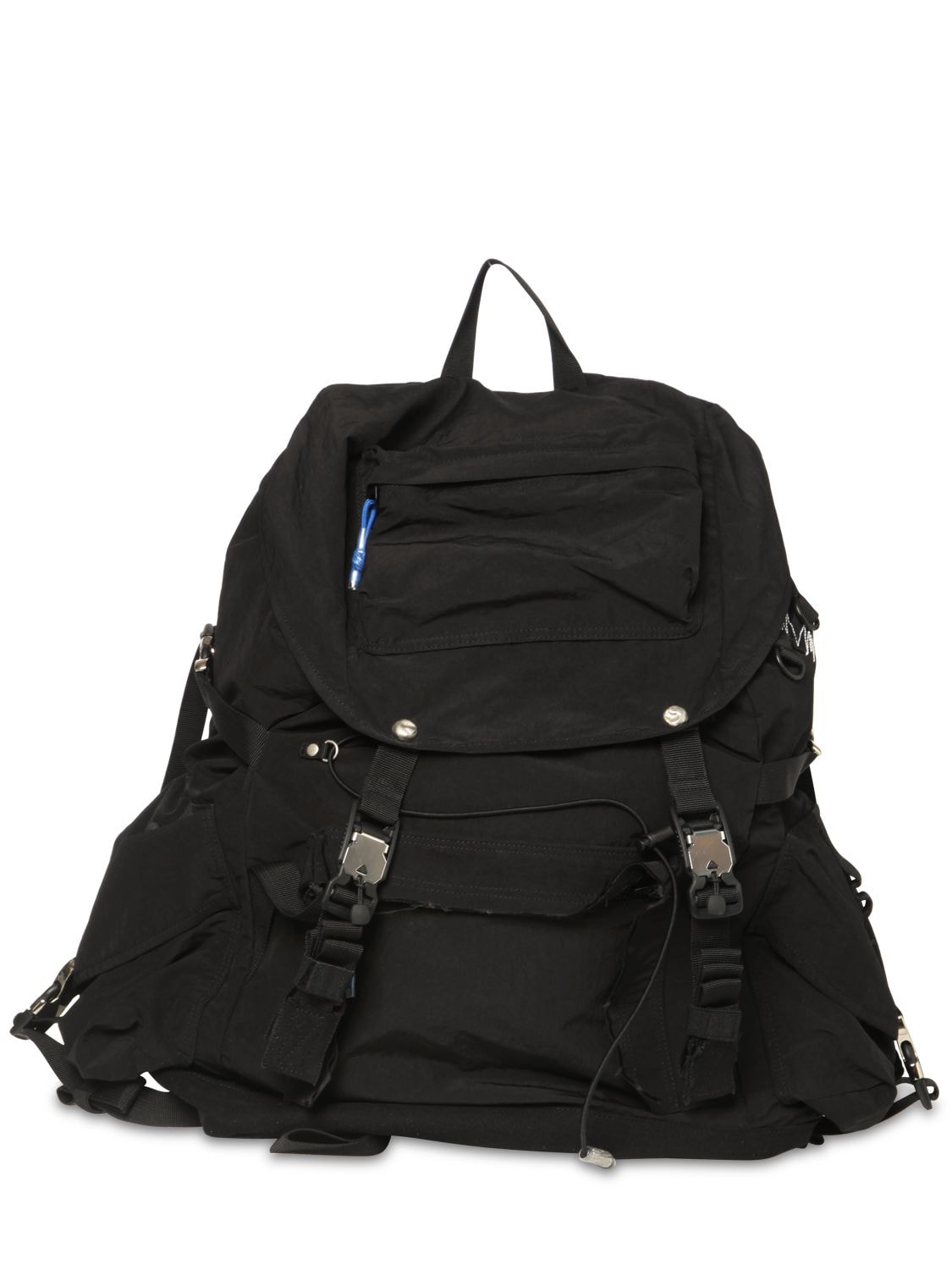 Ader Error Trekking Nylon Backpack In Black
