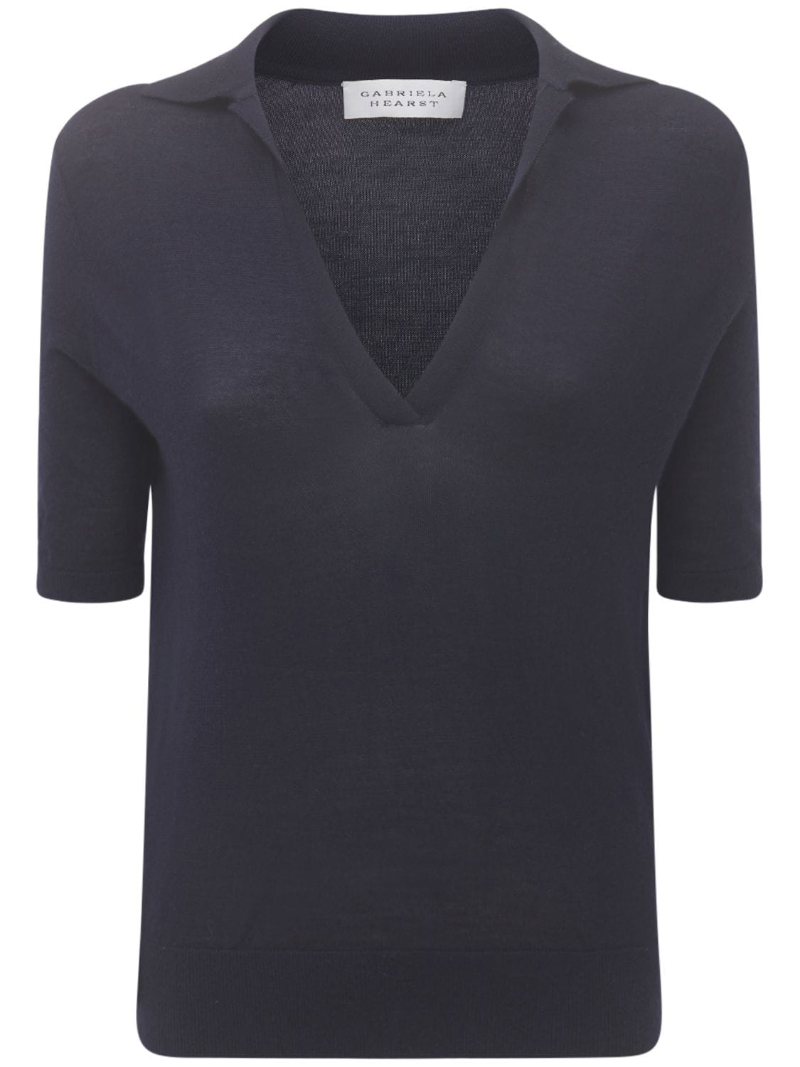 Lvr Sustainable Cashmere Blend Knit Top