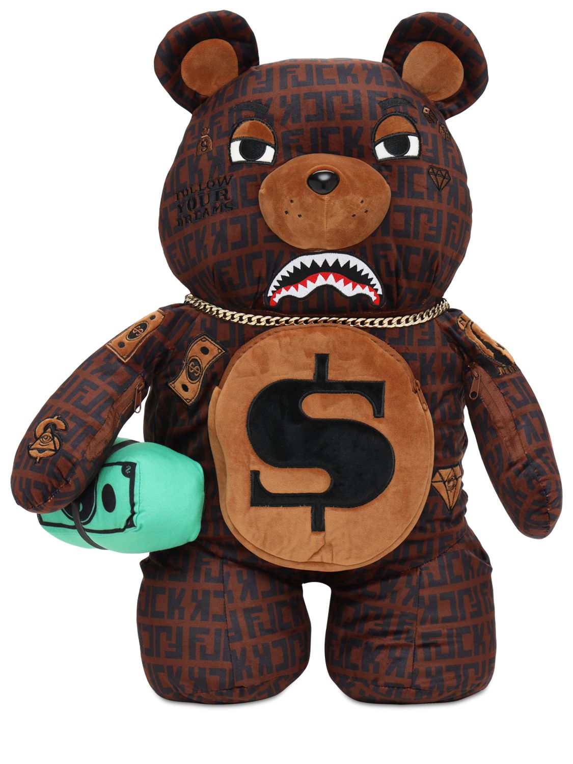 money bear backpack