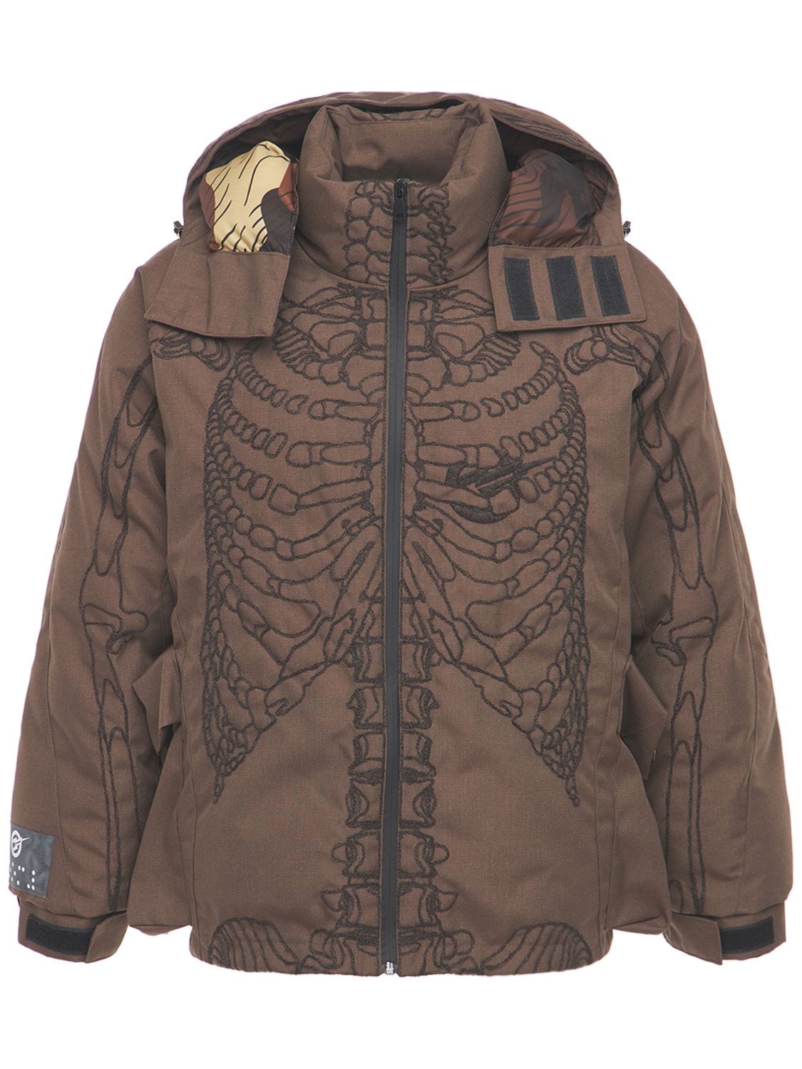 Ultrasound Embroidered Puffer Jacket