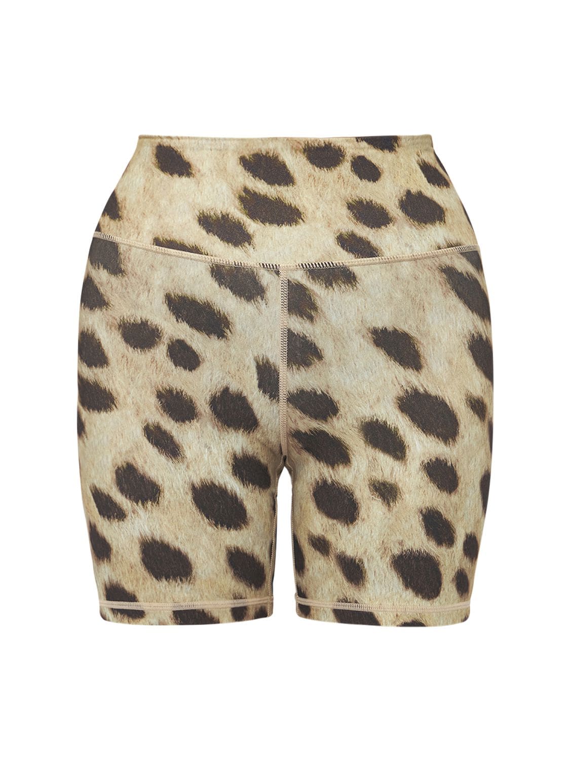 animal print bike shorts