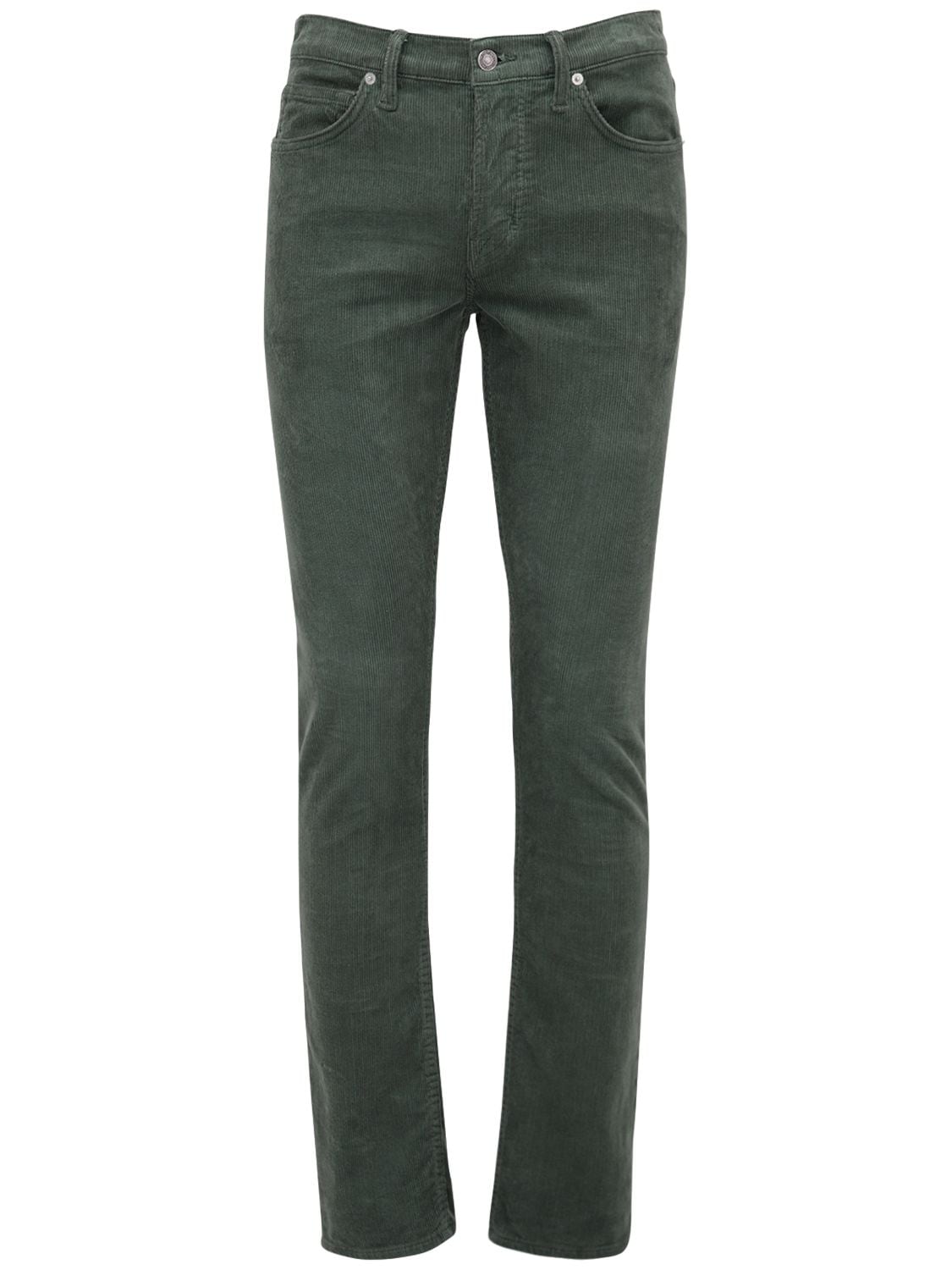Tom Ford Corduroy Slim Fit Denim Jeans In Green | ModeSens