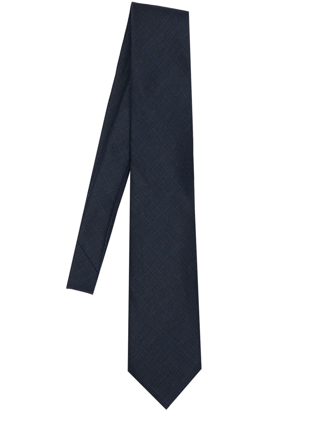 Tom Ford 8cm Jacquard Silk Classic Tie In Blue