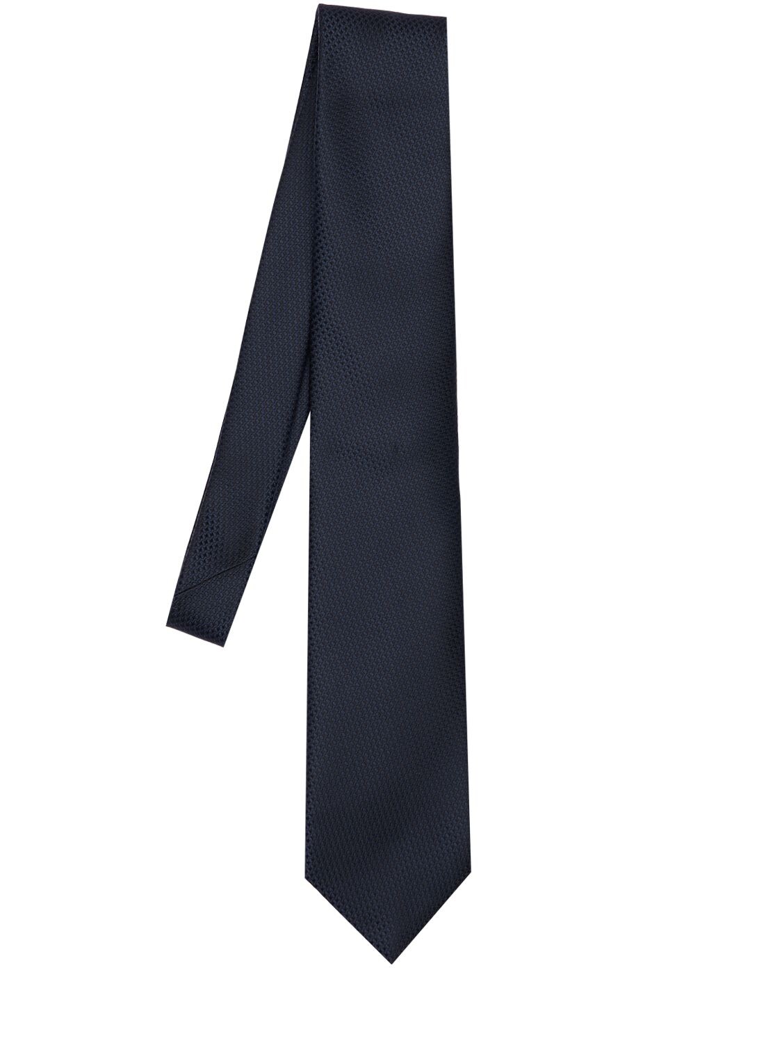 Tom Ford 8cm Jacquard Silk Classic Tie In Blue