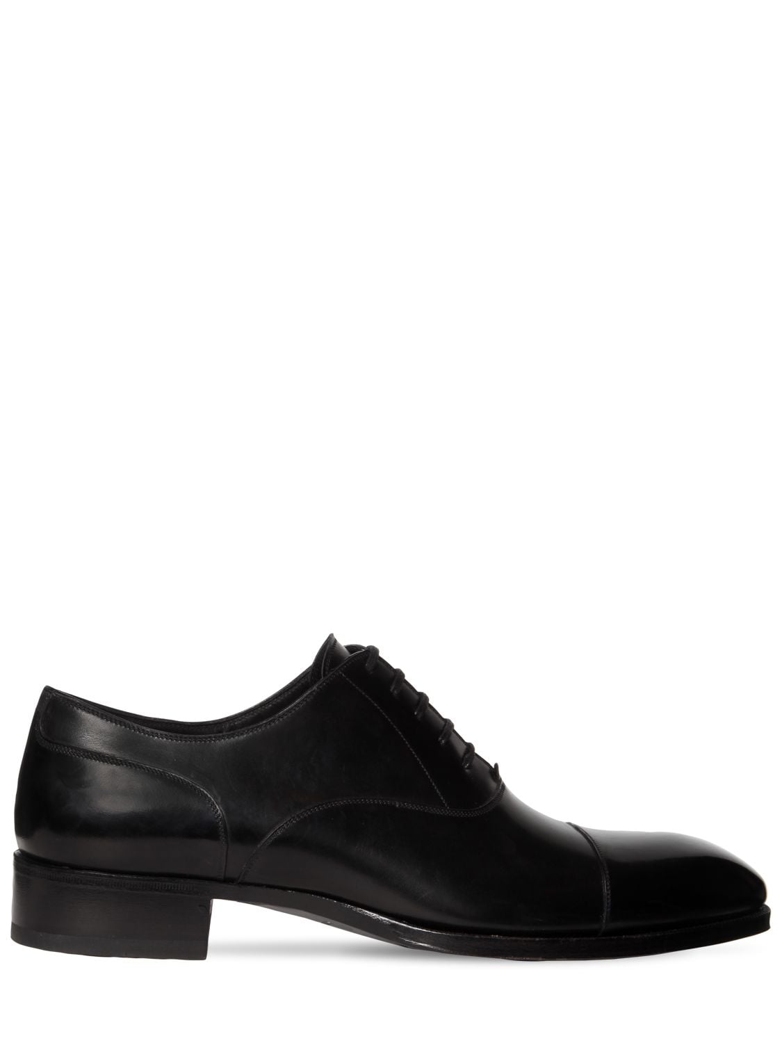 TOM FORD 27MM ELKAN SMOOTH LEATHER LACE-UP SHOES,73IY1E005-VTKWMDA1