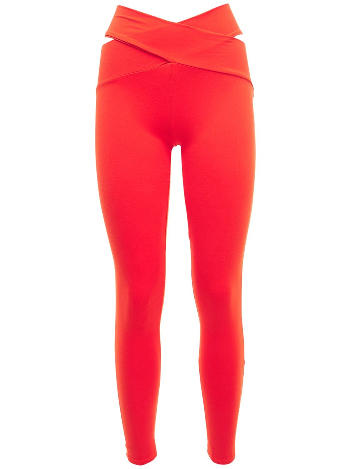 Live The Process Orion High-waisted Cutout Legging In Orange