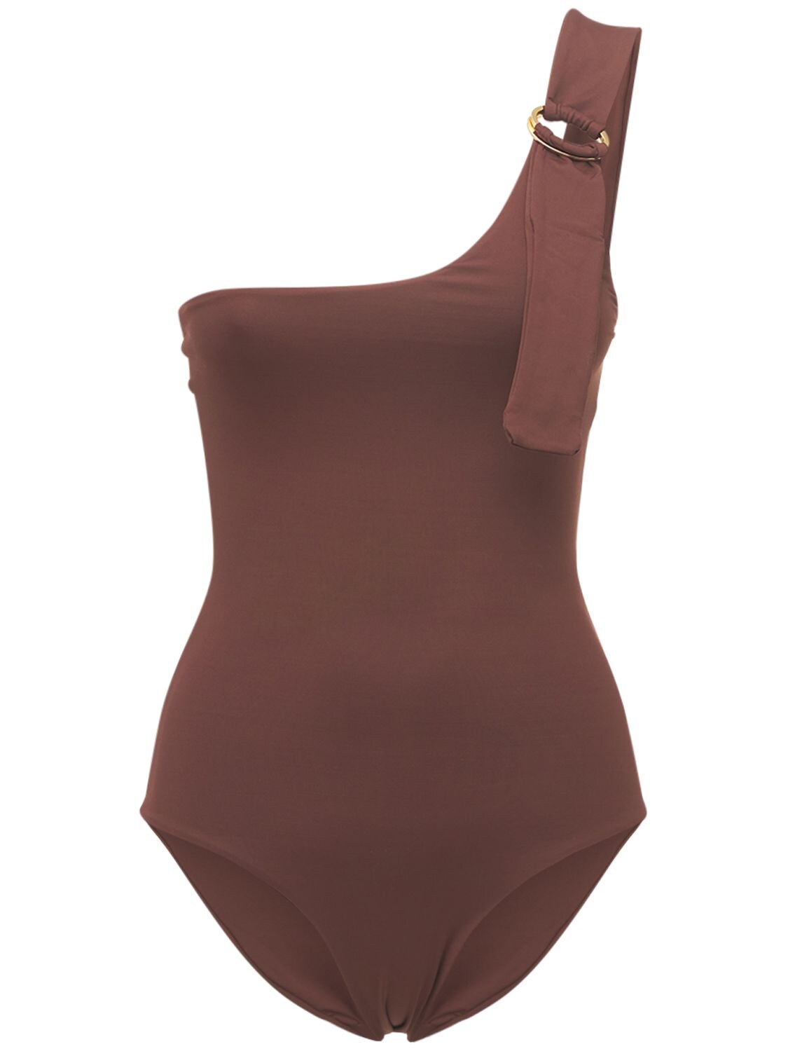Alex Rivière Studio Forever One Piece Swimsuit In Brown
