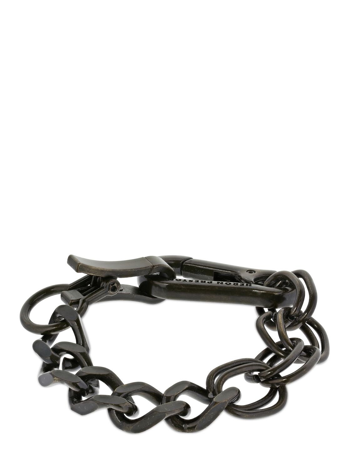 Heron Preston Multichain Bracelet In Black