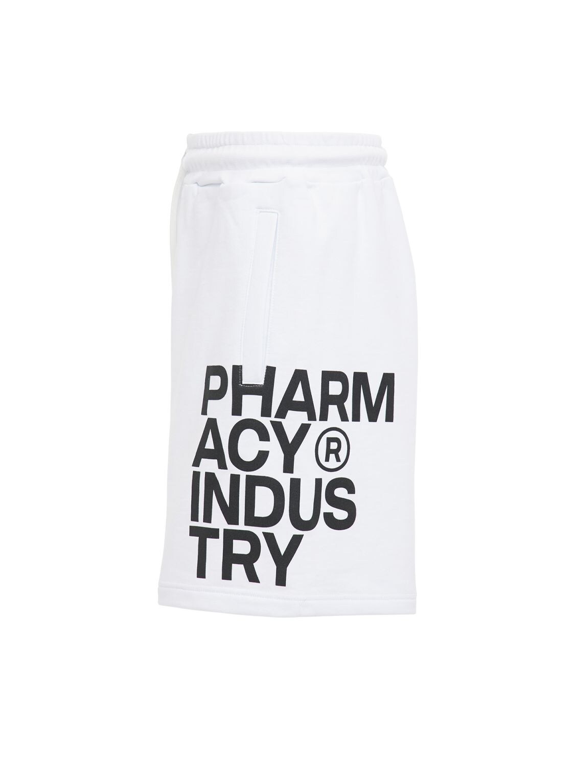 PHARMACY INDUSTRY Cottons LOGO PRINTED COTTON SHORTS