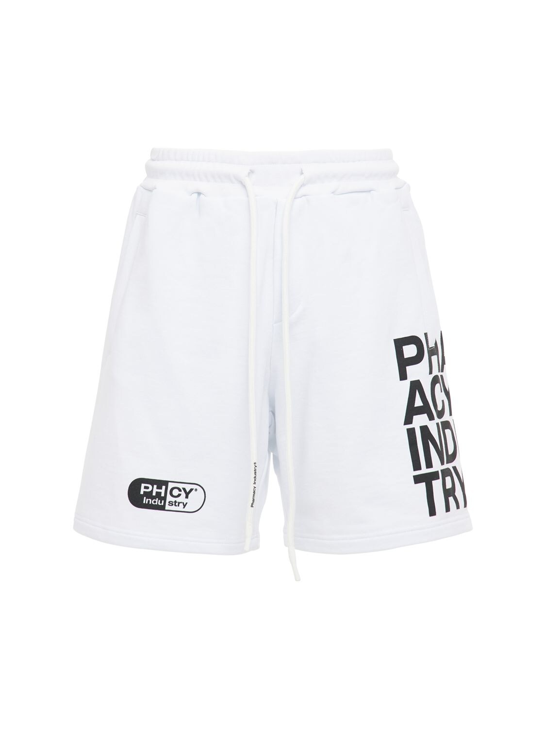 Pharmacy Industry Cottons LOGO PRINTED COTTON SHORTS