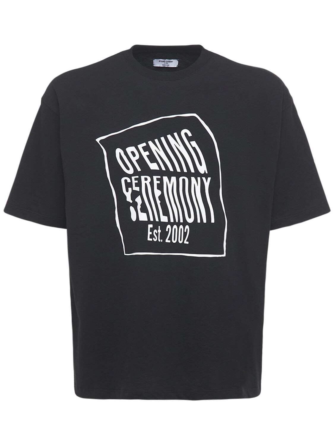 OPENING CEREMONY LOGO棉质平纹针织T恤,73IY50001-MTEWMQ2