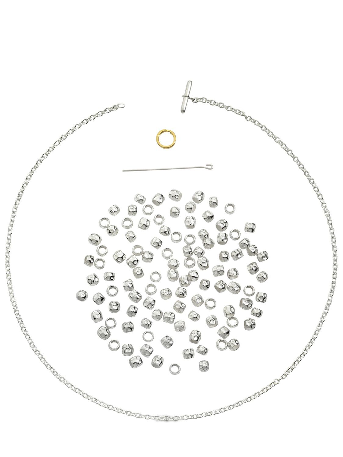 Shop Dodo Granelli Chain Necklace In Silver