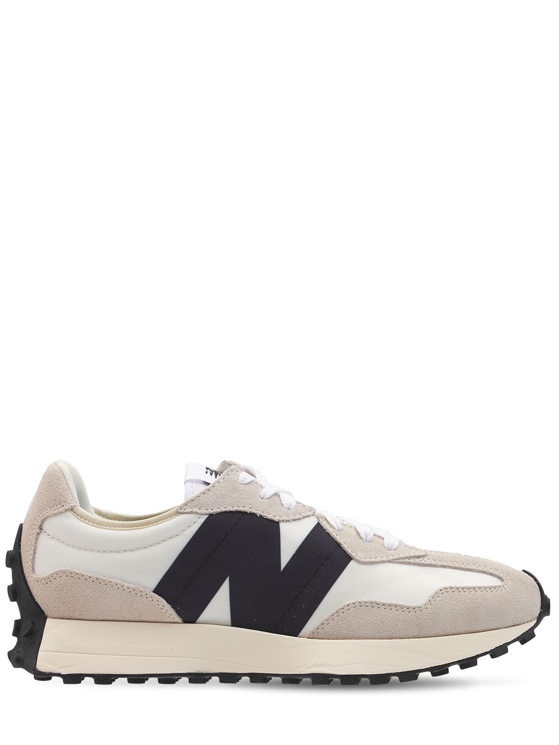New Balance 327 Trainers In Off White,black