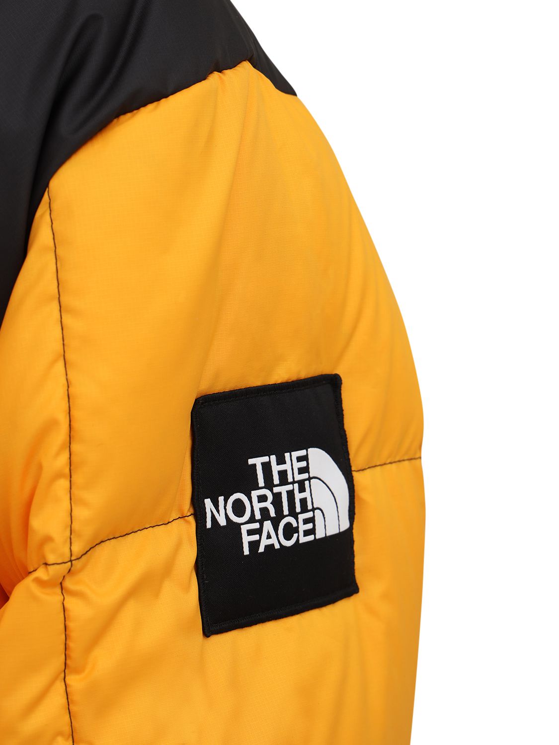 the north face lhotse long puffer coat