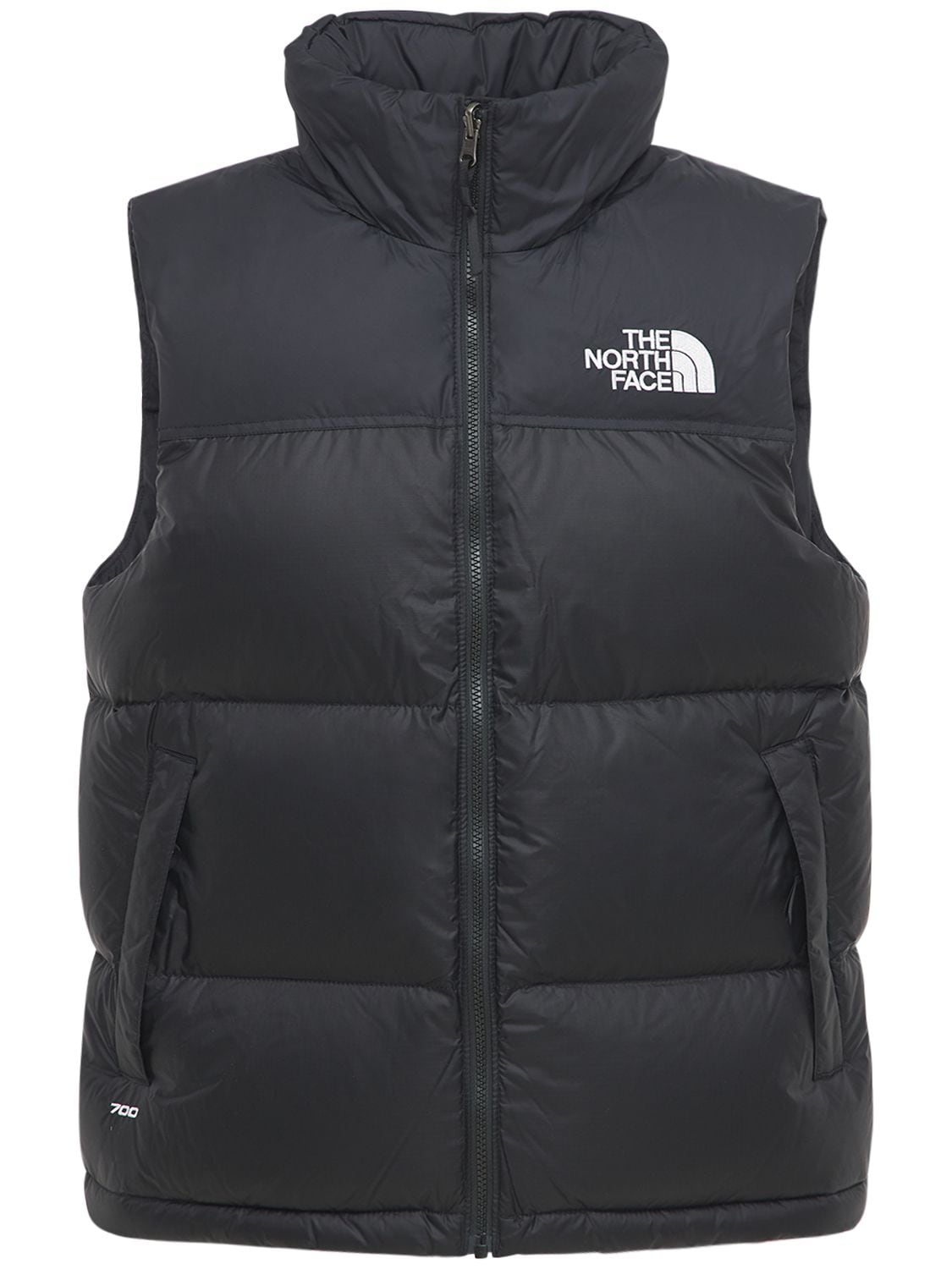 The North Face 1996 Retro Nupste Nylon Down Vest In Black