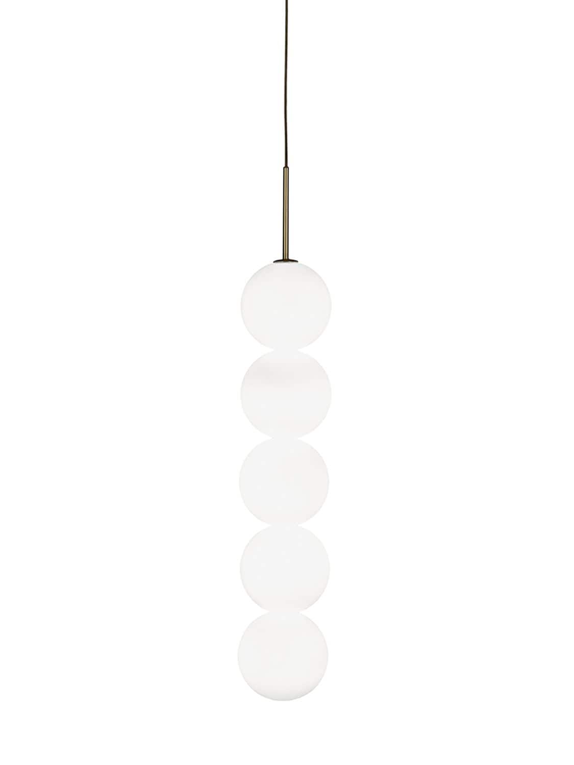 Terzani Lighting Abacus Spheres Pendant Lamp In White