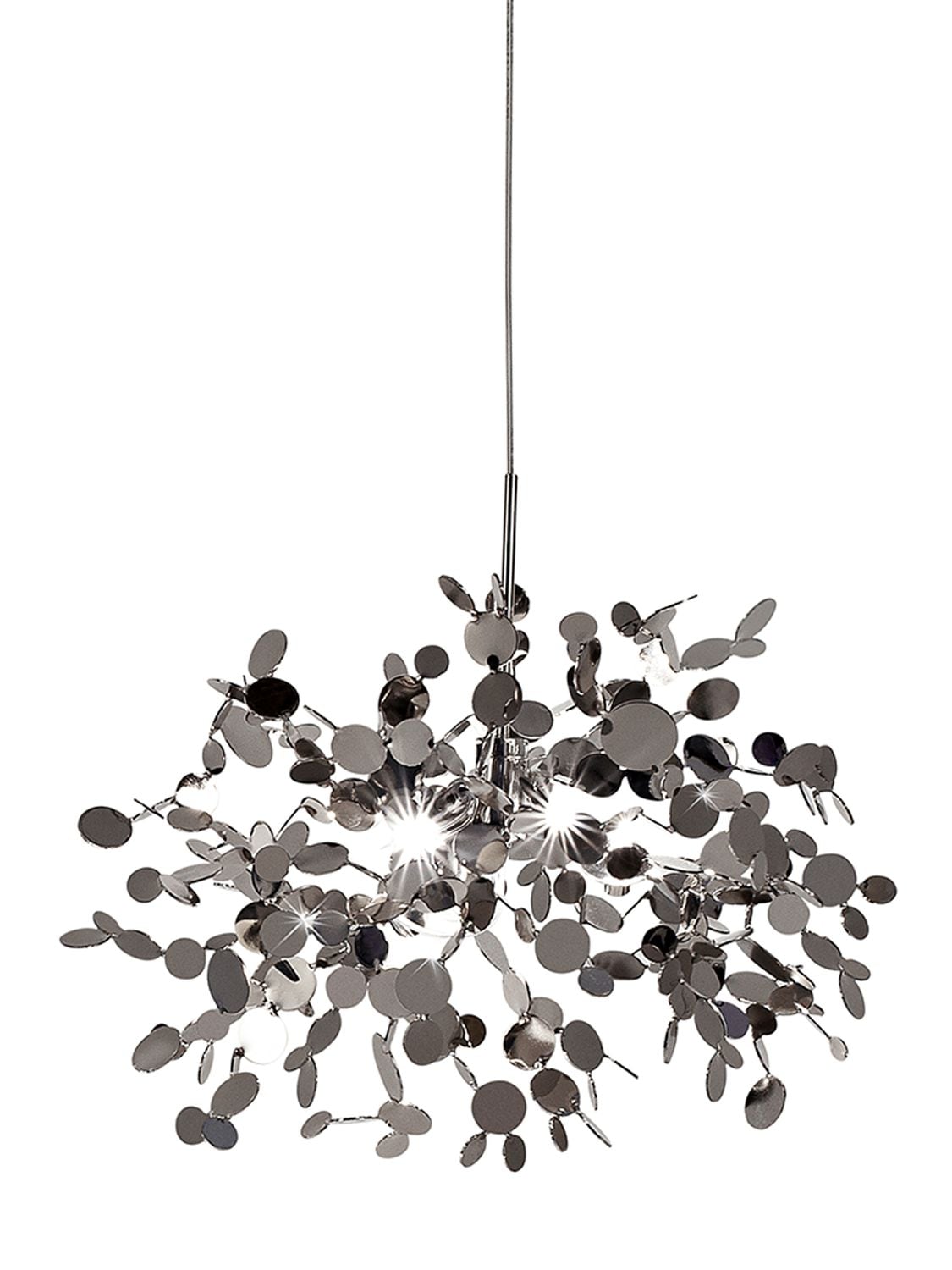 Terzani Lighting Argent Suspension Lamp In Black