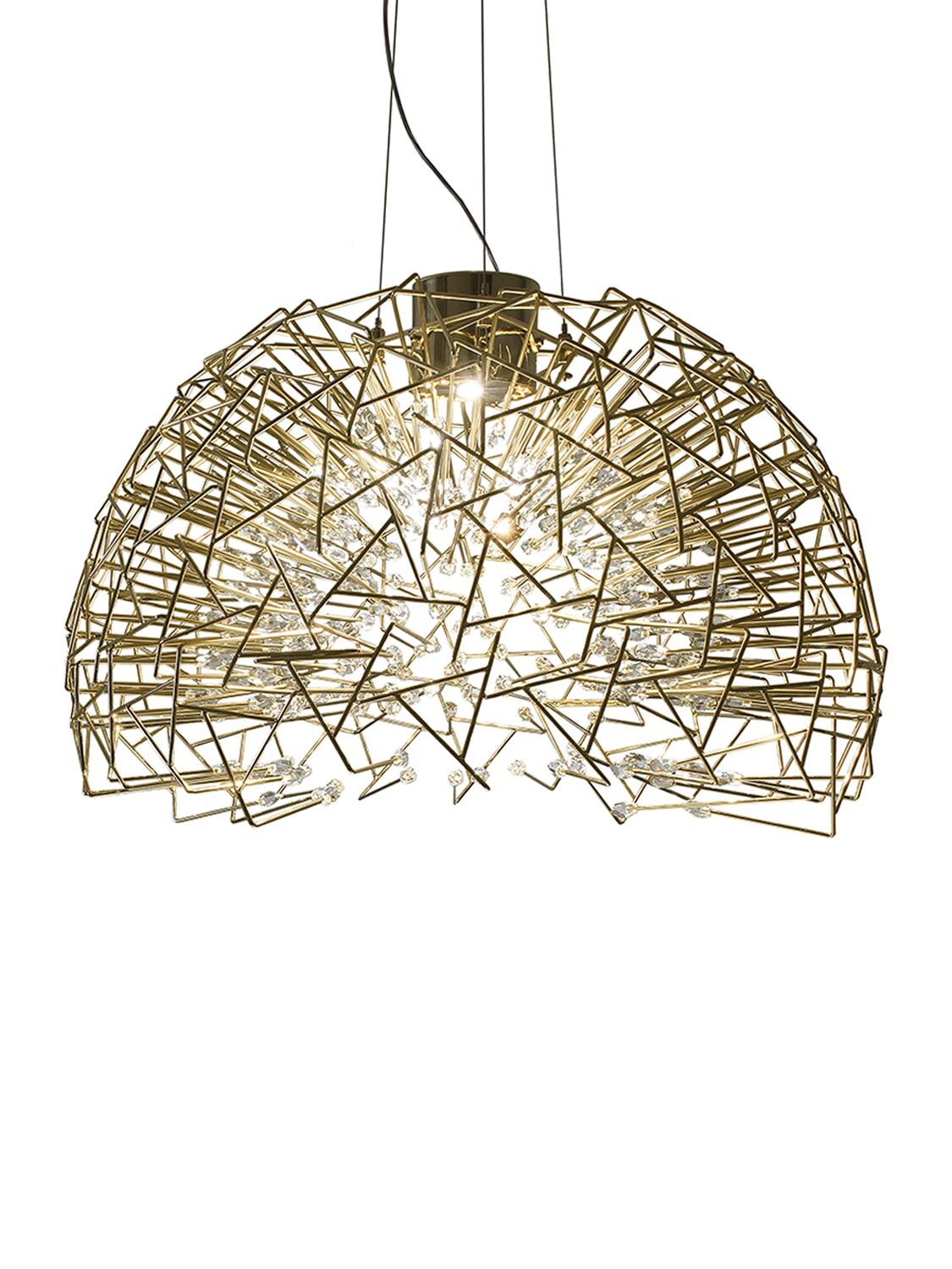 Terzani Lighting Core Suspension Lamp In Gold