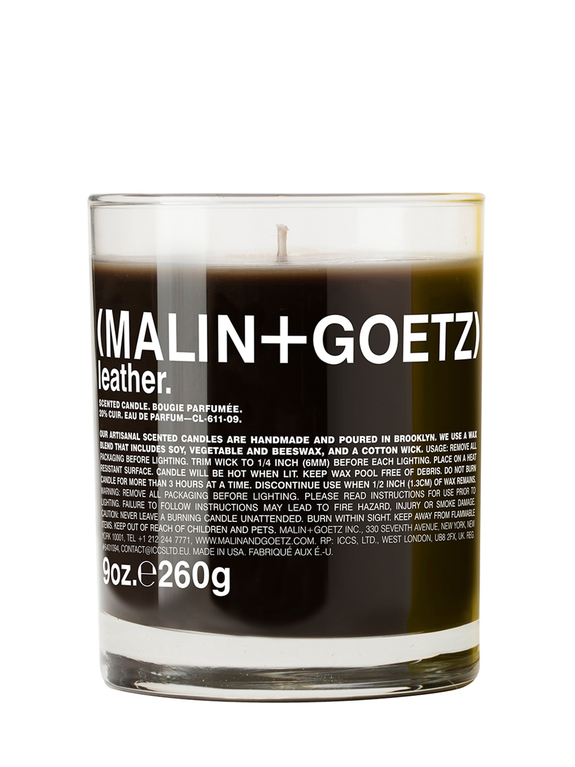Image of 260gr Leather Candle
