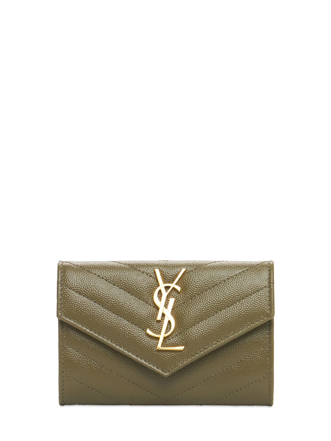 ysl small monogram wallet