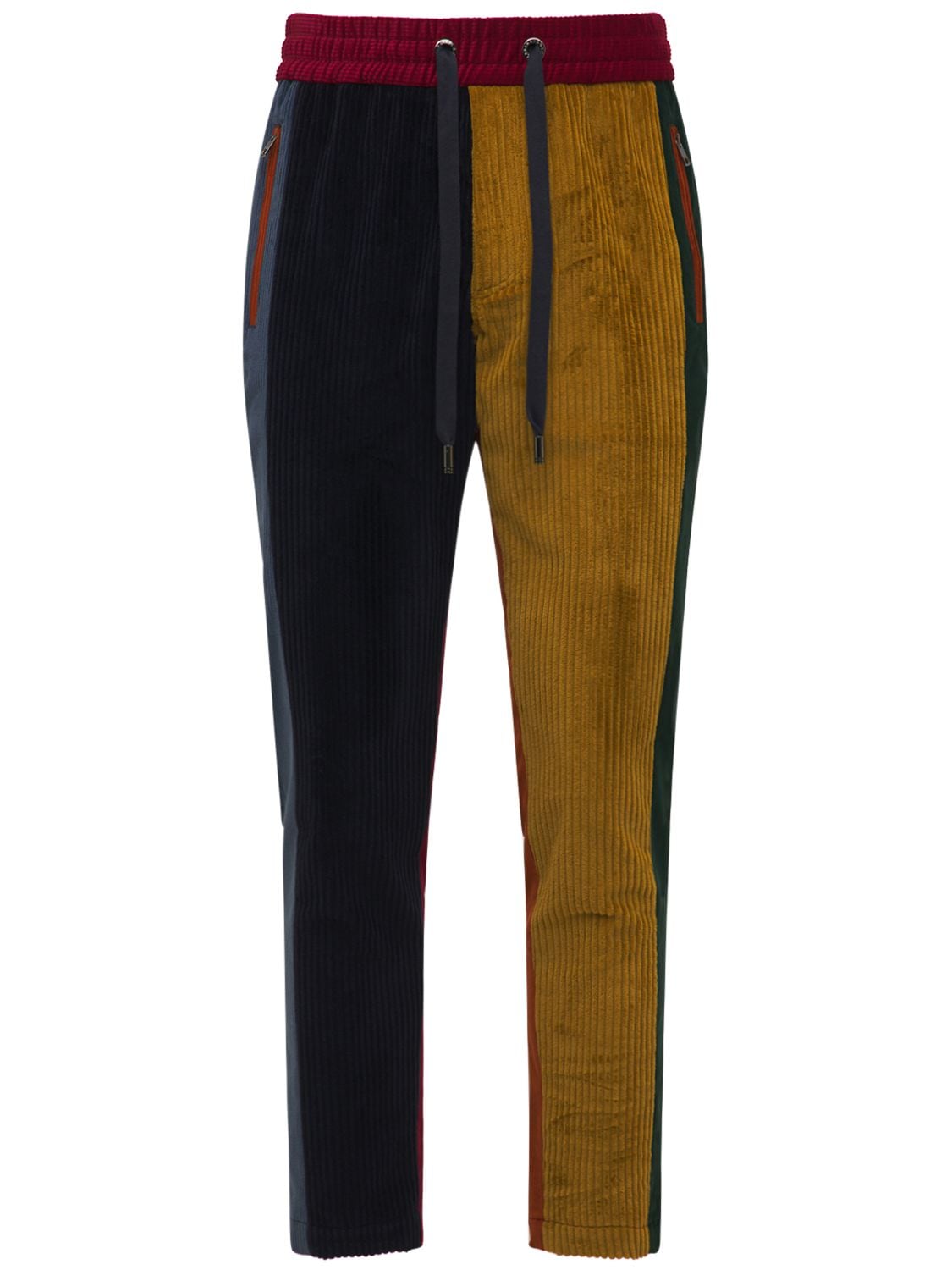 corduroy track pants