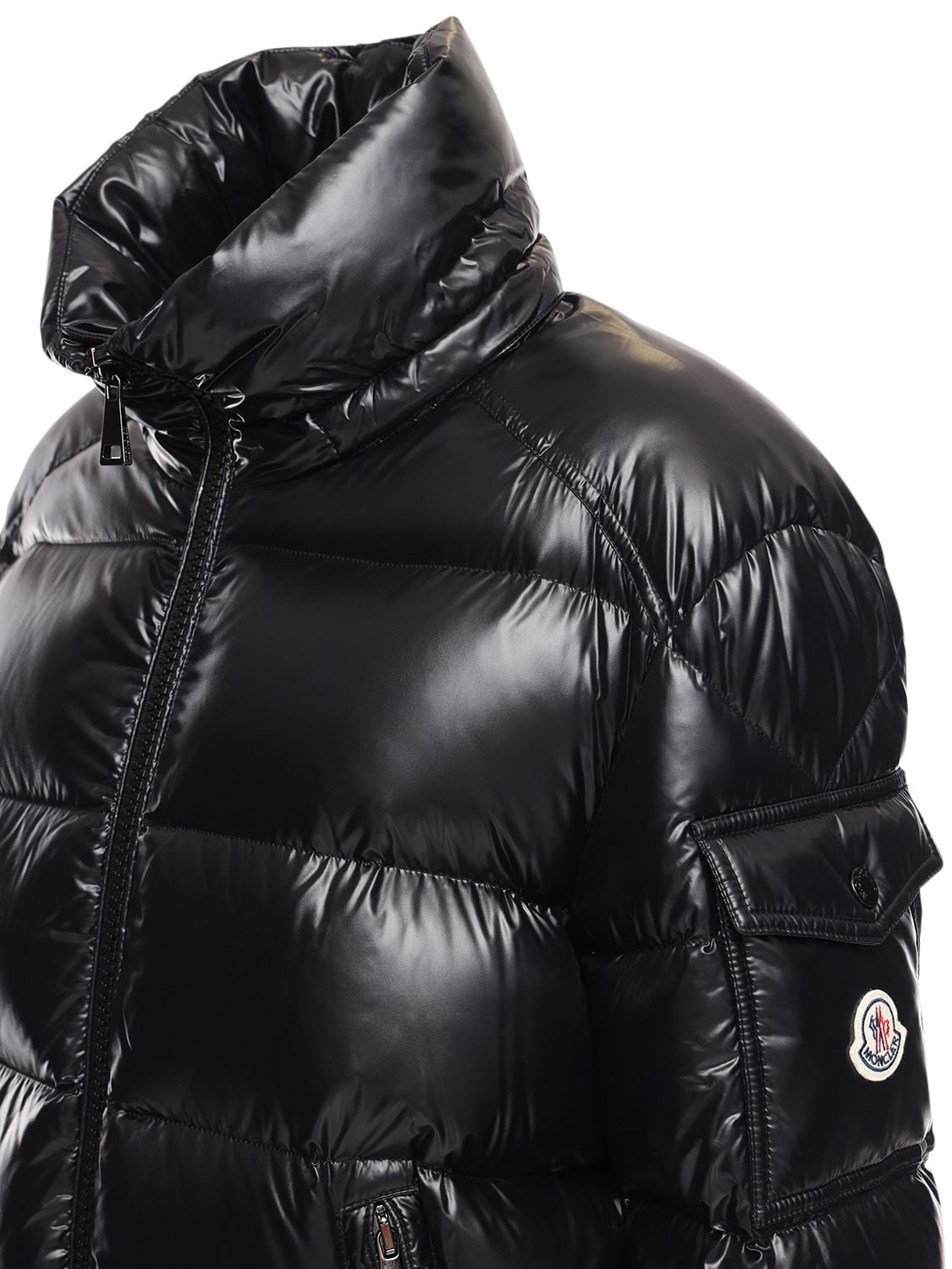 Moncler Maire Water Resistant Down Puffer Jacket In Black | ModeSens